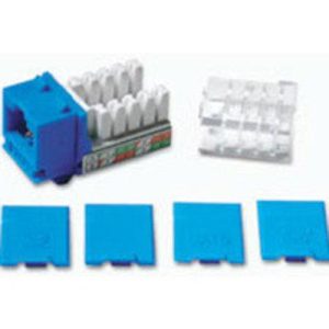Cat6 RJ45 UTP Keystone Jack BL