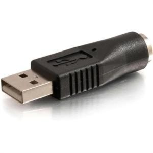 PS2 Female to USB Male Adapter