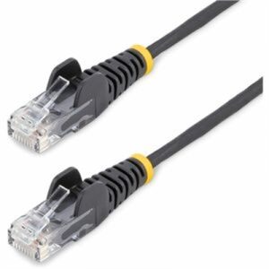 15ft Black Slim CAT6 Cable