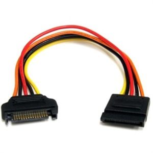 8" 15 pin SATA Power Ext Cable
