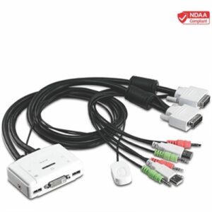 2-port DVI USB KVM Switch