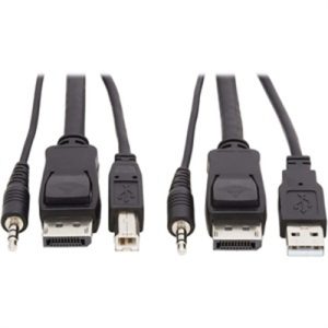 DisplayPort KVM Cable Kit 3 in