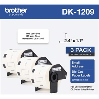 Brother DK Address Label 3PK