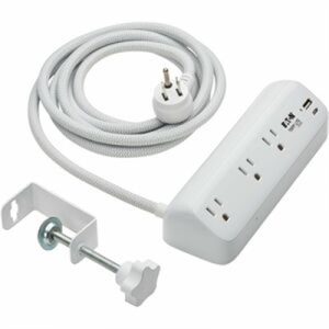 3-OUT SURGE USB 900J CLAMP 8FT
