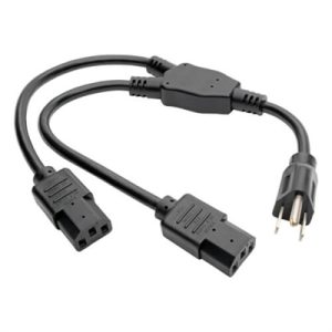 Power Splitter 5-15P 2xC13 18"