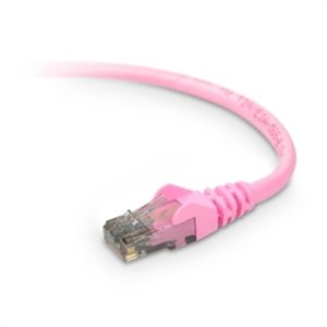 7' Cat6 Snagless Patch Cbl PNK