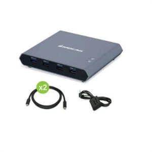 2-Port 4K USB-C Desktop KVM