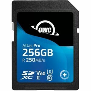OWC 256GB Atlas Pro SDXC V60