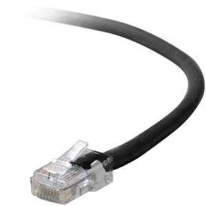 10FT CAT5e SnaglessPtchCbl Blk