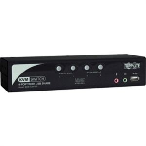4 Port KVM Switch w Audio