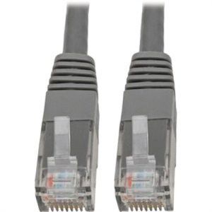 Cat6 Cat5e Molded Gray MM 20ft