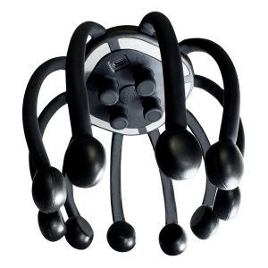 Azpen HMB1400 Head Massager with 14 Massaging Nodes, 5 Vibrating Modes, Bluetooth, and 360deg Coverage