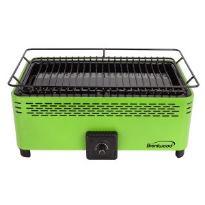 Brentwood BBF-31G 14-In. x 8-In. Rectangular Nonstick Smokeless Portable BBQ