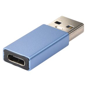 JENSEN JU832ACMV Charge and Sync USB-C Female to USB Male Adapter
