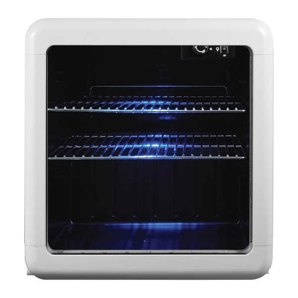 Magic Chef MCB17CHW 1.7-Cu. Ft. Retro Beverage Cooler (White)