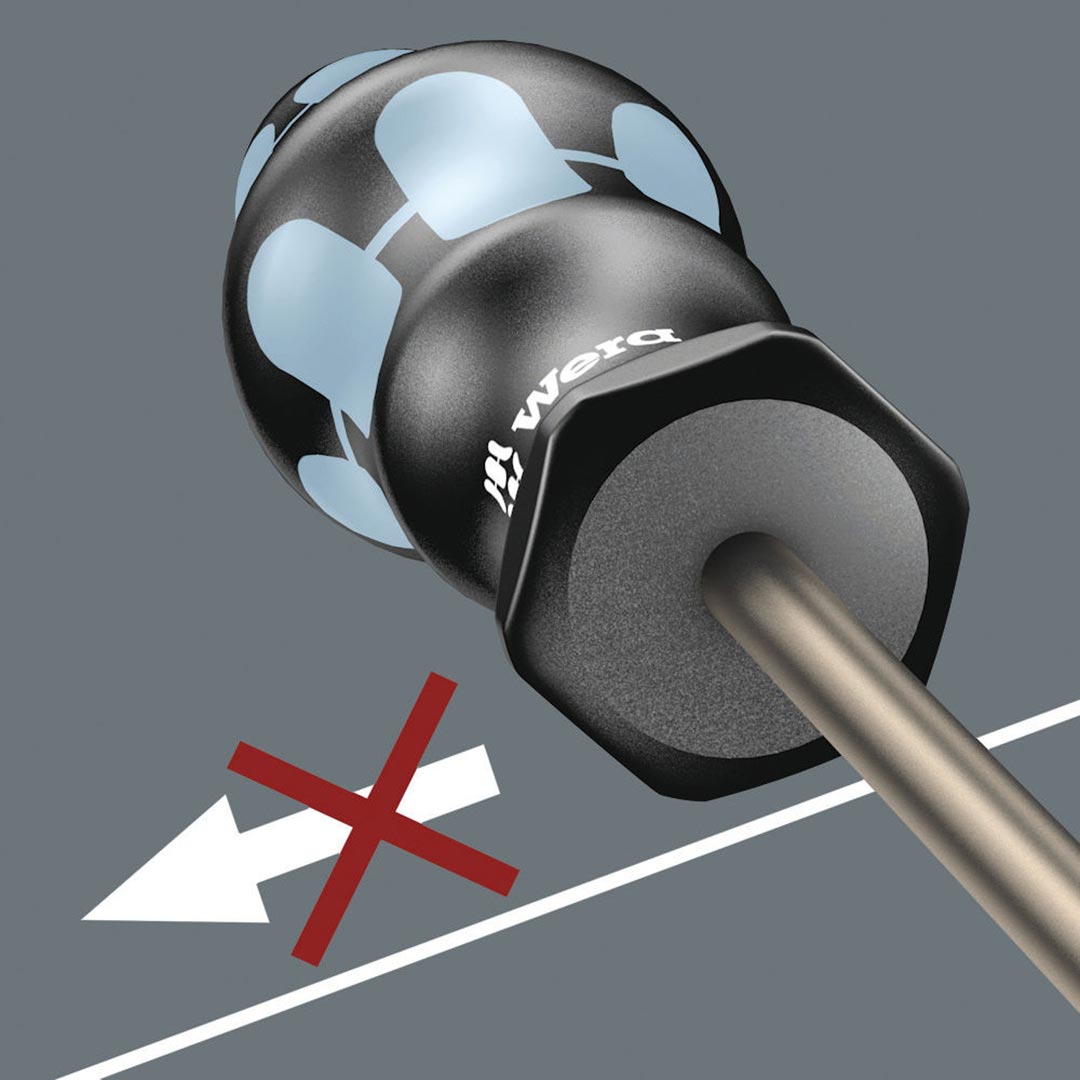 Wera Stainless Steel Screwdriver Set with Rack (6 Piece Set)