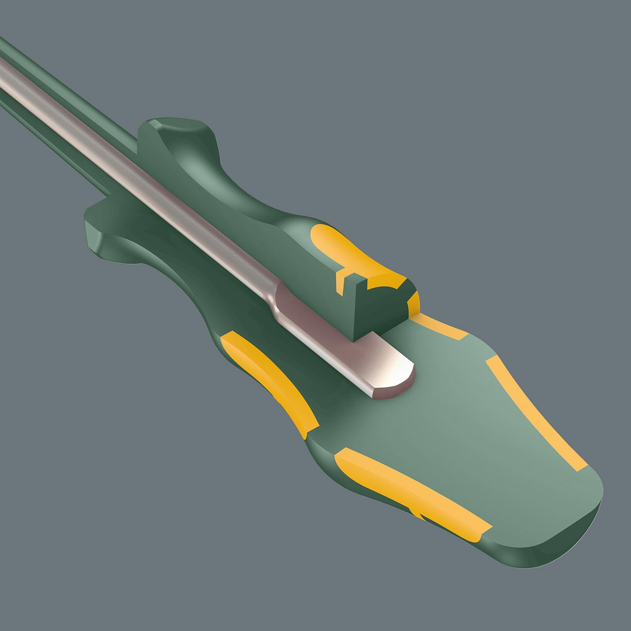 Wera VDE Insulated Screwdriver: Square SQ #1 x 80mm