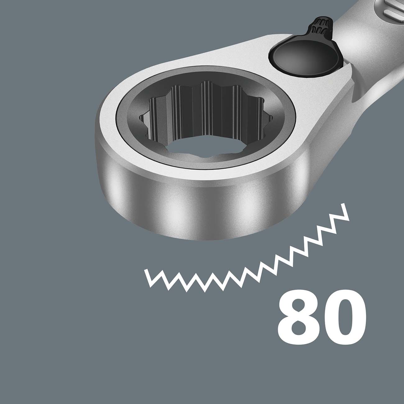 Wera Metric Ratcheting Combination Wrenches (11-Piece) - Image 2