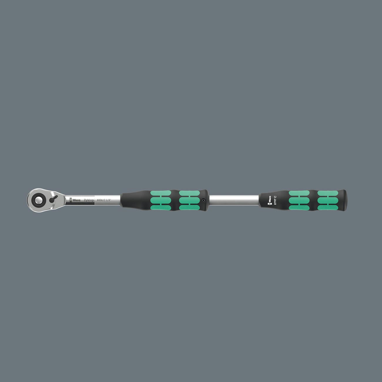 Wera 1/2” Drive Hybrid Switch Ratchet with Extension - Image 2