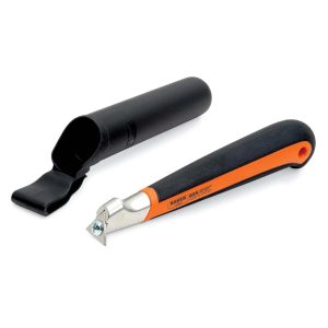 Bahco Precision Paint Scraper with ERGO™ Dual-Component Handle & Plastic Holder