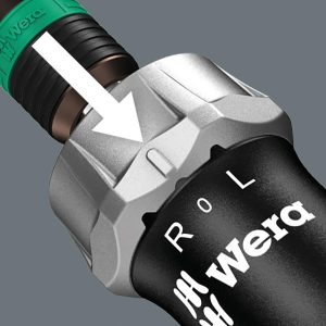 Wera Ratcheting Screwdriver Handle with Assorted Long Bits (17-Piece)