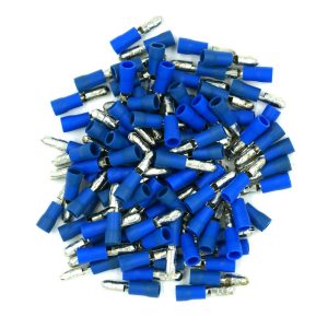 XScorpion Male Bullet Connectors 14/16ga. - Blue (100 pack)