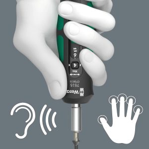 Wera Adjustable Safe-Torque Speed Torque 1/4" Bit Driver Screwdriver: 2 - 6 N-m (NM Scale)