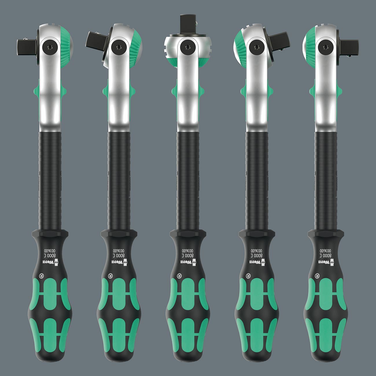 Wera Metric Speed Ratchet Set - 1/2″ Drive (37-Piece Set) - Image 3