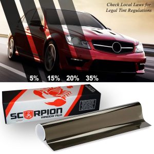 Scorpion Window Tint Carbon Series Dual-Ply 20% 36″ x 100′ roll