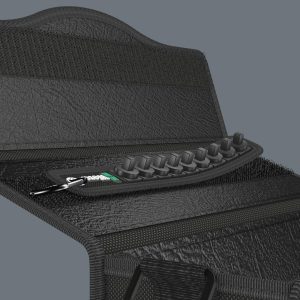 Wera Textile Belt 9 location for 1/4″ Sockets (unloaded)