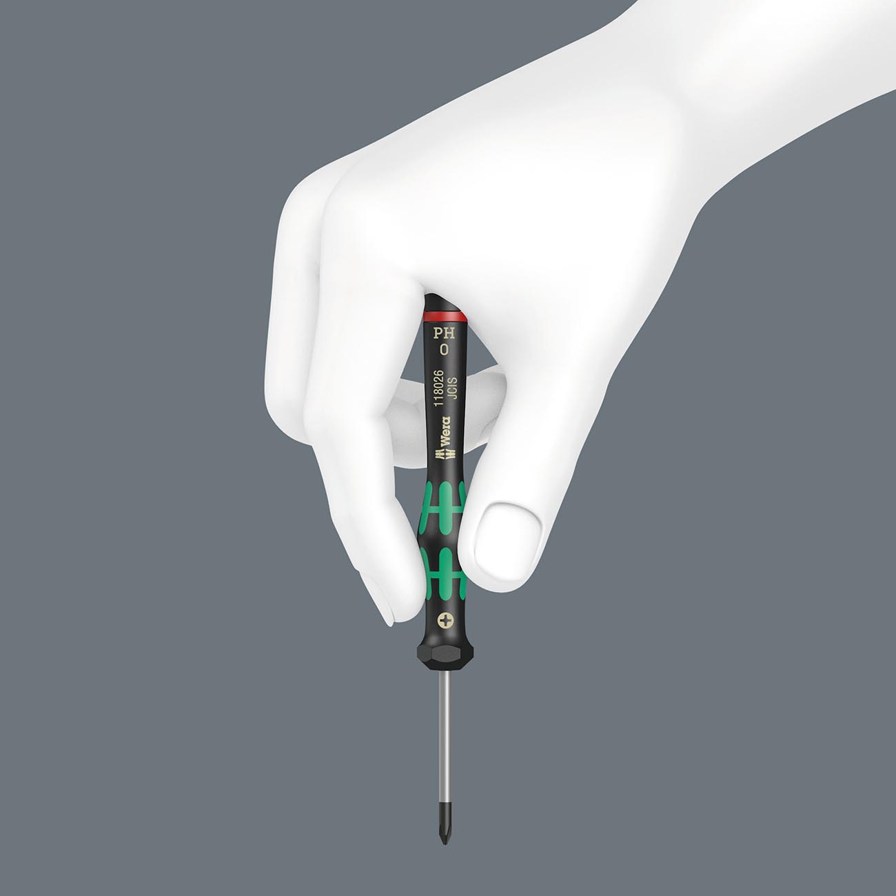 Wera Micro Precision SAE HEX-Plus Screwdriver - 1/16" x 60mm - Image 2