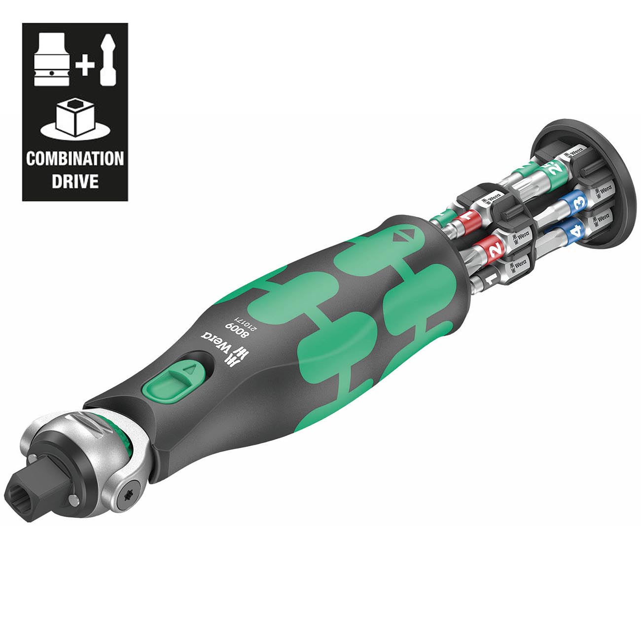 Wera Compact Pocket 3/8" Drive Ratchet "Pocket Set 1" (13 piece) - Image 3