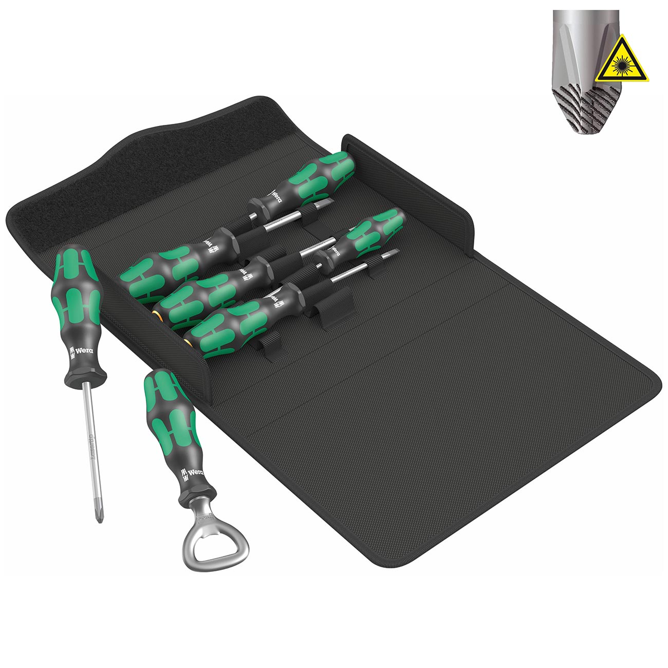 Wera Screwdriver Set in 2GO Case (7 Piece) - Image 4