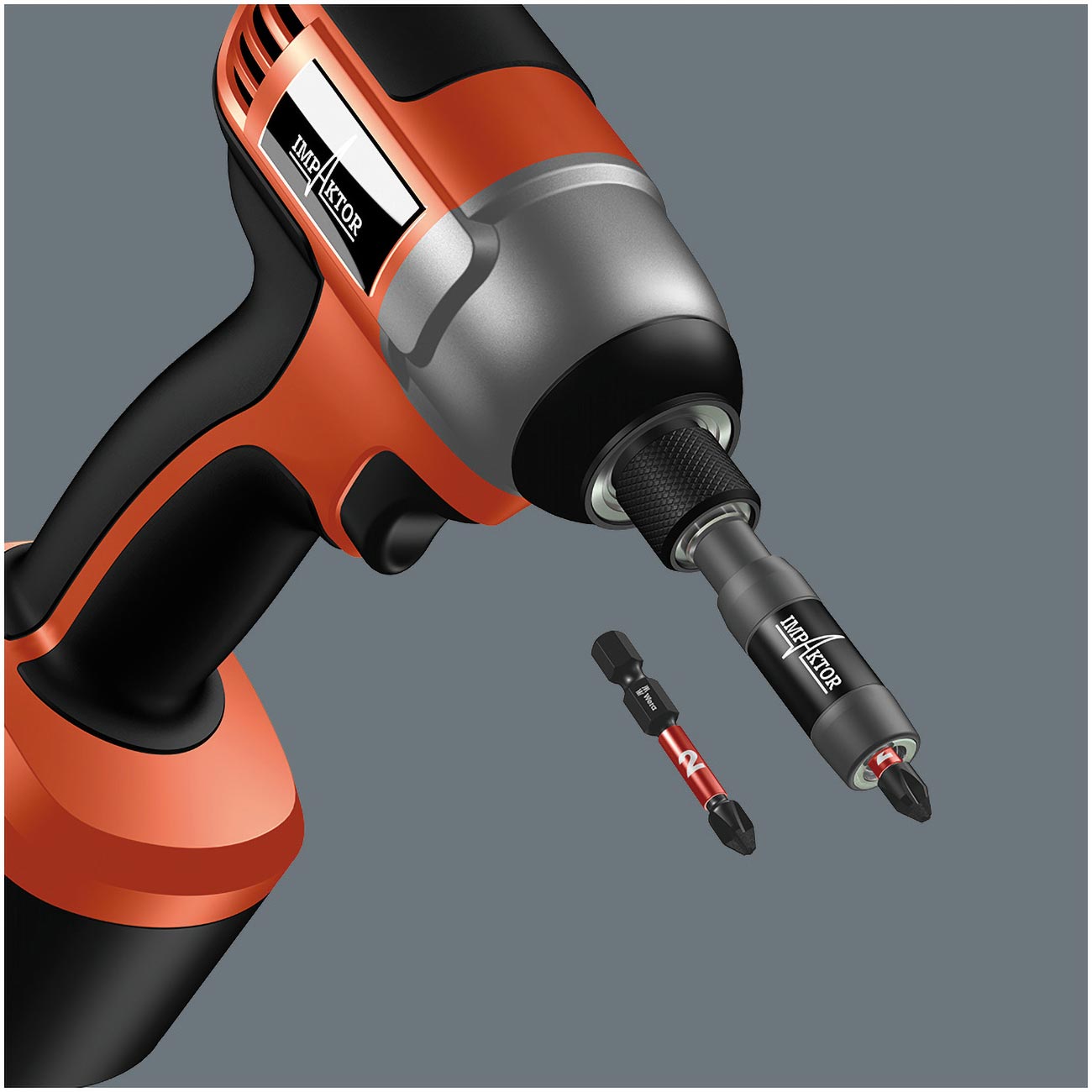 Wera Diamond Coated Impaktor 1/4″ Drive TORX Bit: TX #40 Bit x 50mm - Image 3