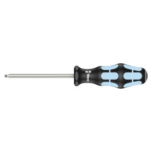 Wera Stainless Steel Screwdriver: Pozidriv PZ #2 x 100mm (with Lasertip)