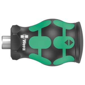Wera Bitholding Stubby Screwdriver - Includes 6 Bits