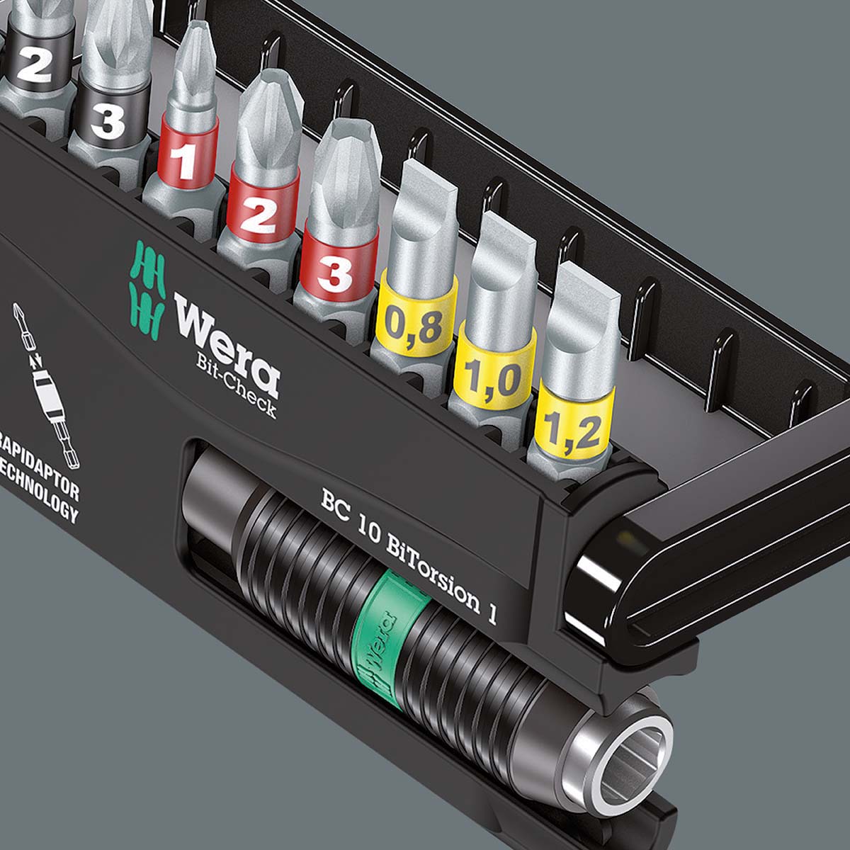 Wera Bit Check Universal Rapidaptor Bit-Check (30-Piece) - Image 4