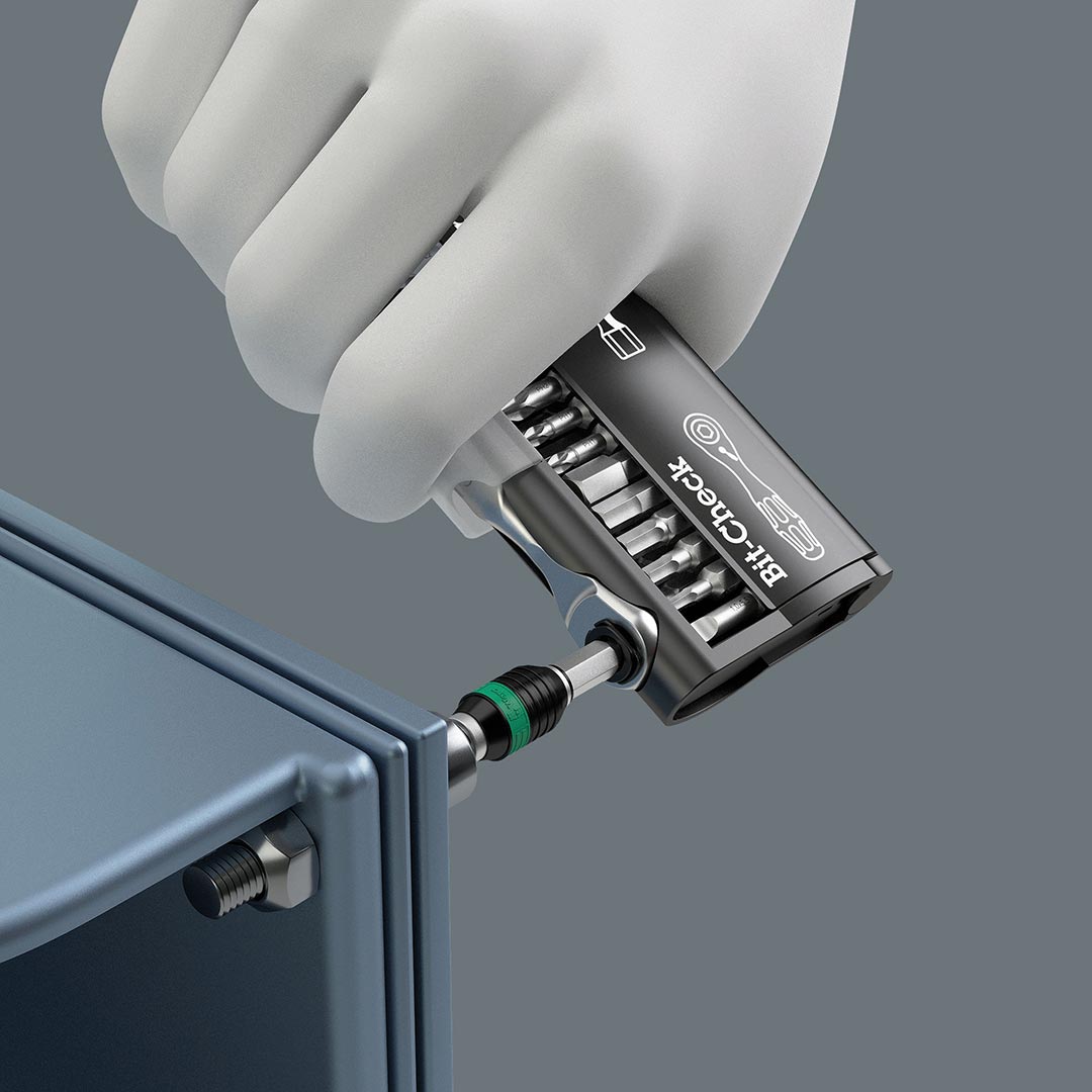 Wera TOOL CHECK 1 - Metric 1/4″ Socket/Bit Driver Set (38-Piece Set) - Image 3