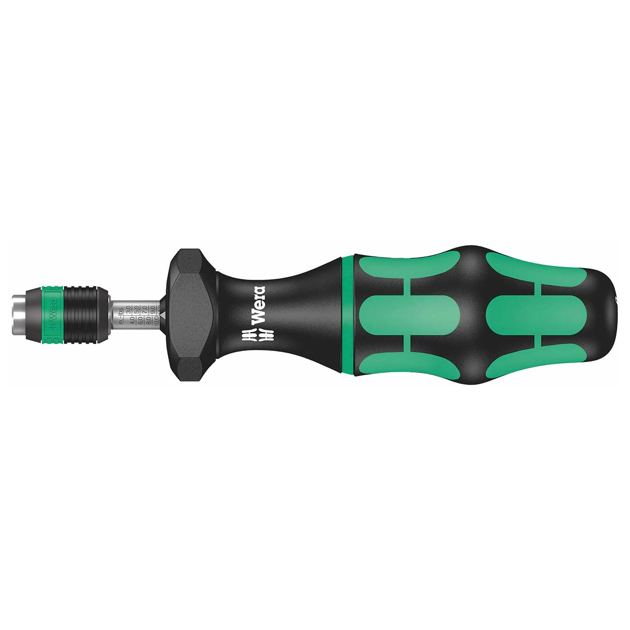 Wera Adjustable Torque Screwdriver ( 2.5″ to 11.5″ lbs) with Quick Release Chuck (in-lbs) - Image 2