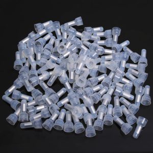 XScorpion Crimp Caps 10/12ga. – Clear (100 pack)