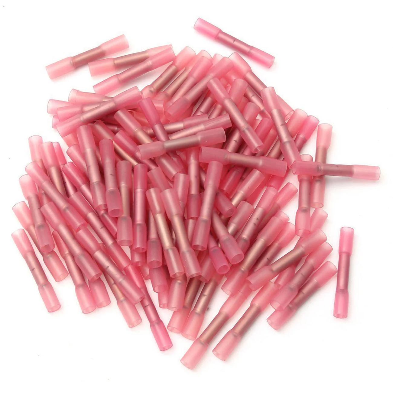 XScorpion Heat Shrink Butt Crimp Connectors 18/22ga. - Red (50 pack) - Image 2