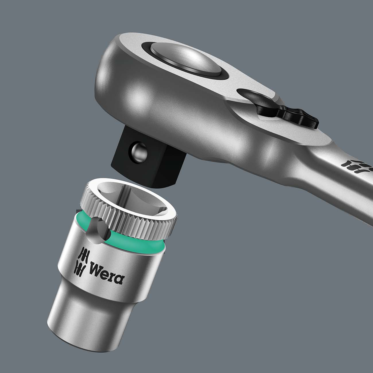 Wera 3/8” Drive Metal Ratchet - Image 5