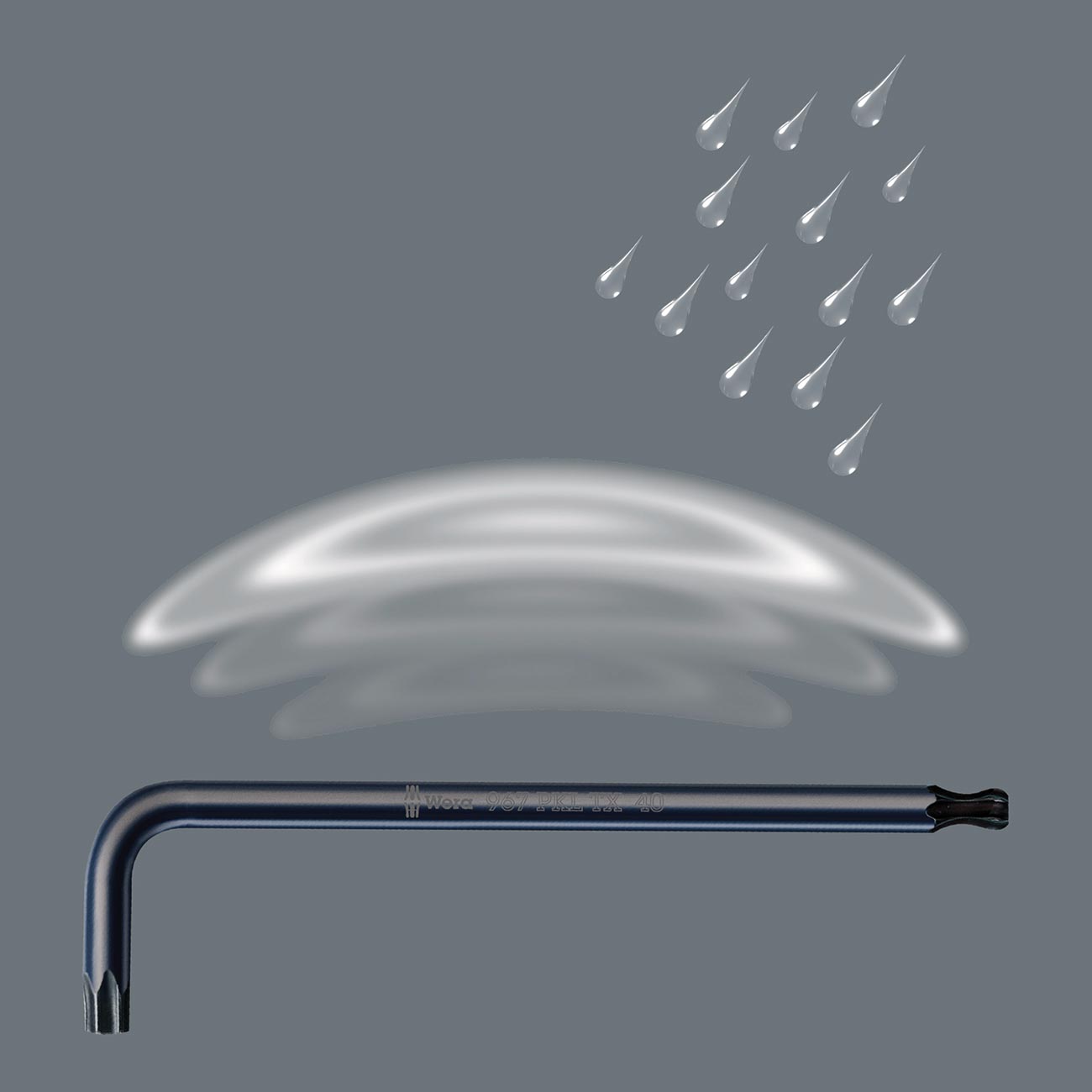 Wera TORX L-key set with holding function (9 piece) - Image 3