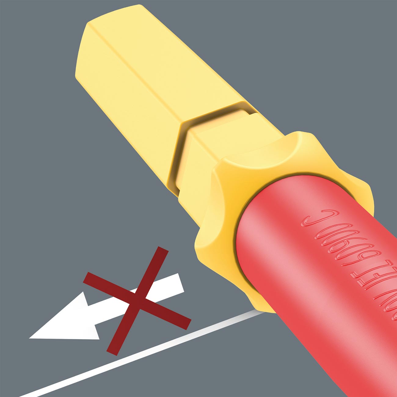 Wera VDE Insulated Reduced Shaft Diameter Blade-Holding Screwdriver Set (17 Piece) - Image 5