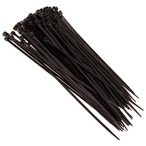 Xscorpion 18″ Wire Ties - Black (100 count)