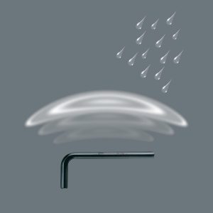 Wera Metric Hex-Plus Black Laser L-Key Set (9 Piece)