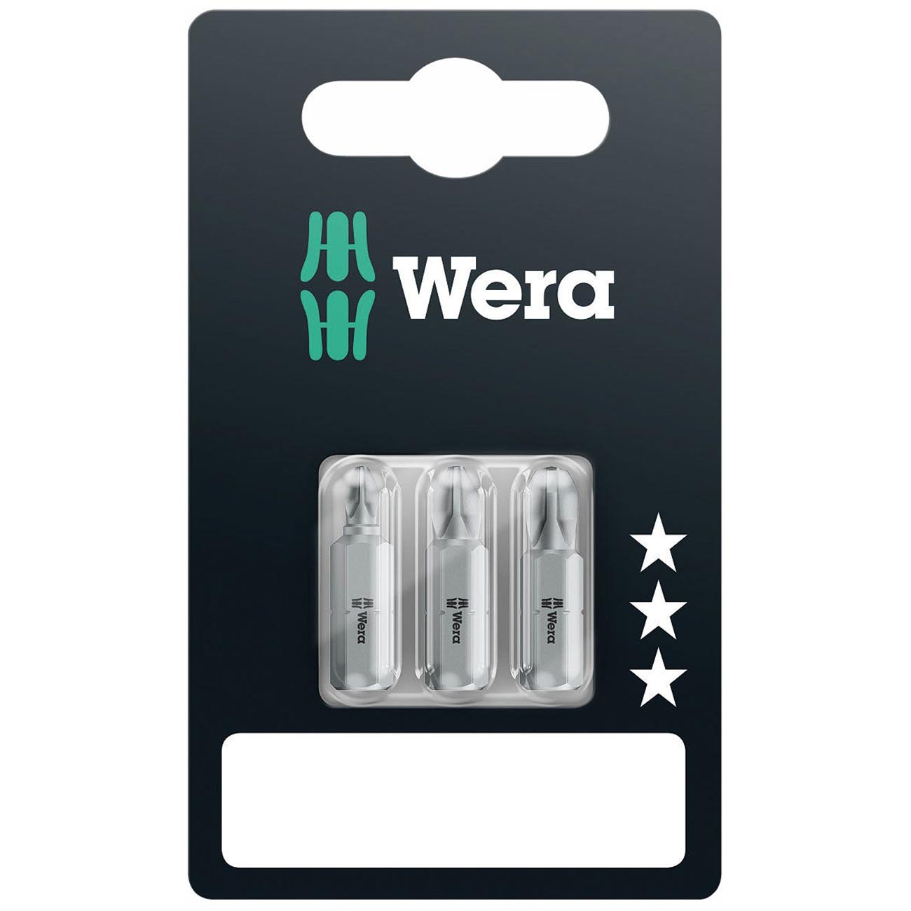 Wera Phillips Screwdriver 1/4" Bits (3 piece) - Image 3