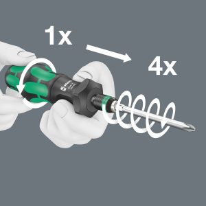 Wera Turbo Bit Driver and Bit Set (19 Piece)
