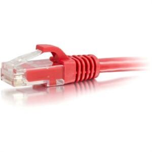 14' Cat5E Snagless Cable Red