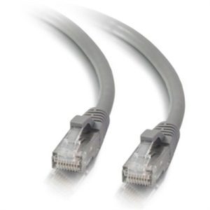 14' Cat5E Snagless Cable Grey